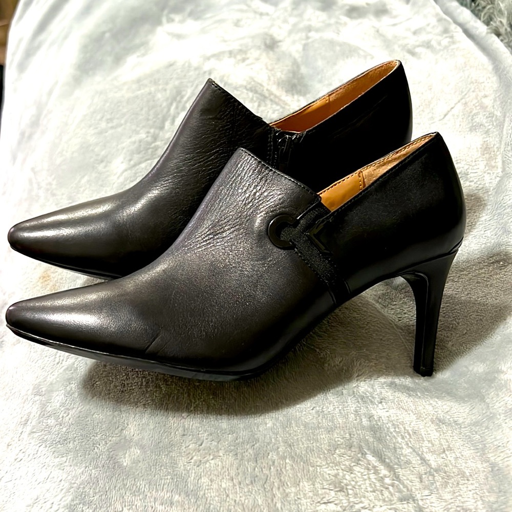 Calvin Klein leather heels